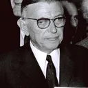 Jean Paul Sartre portrait