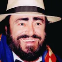Luciano Pavarotti portrait